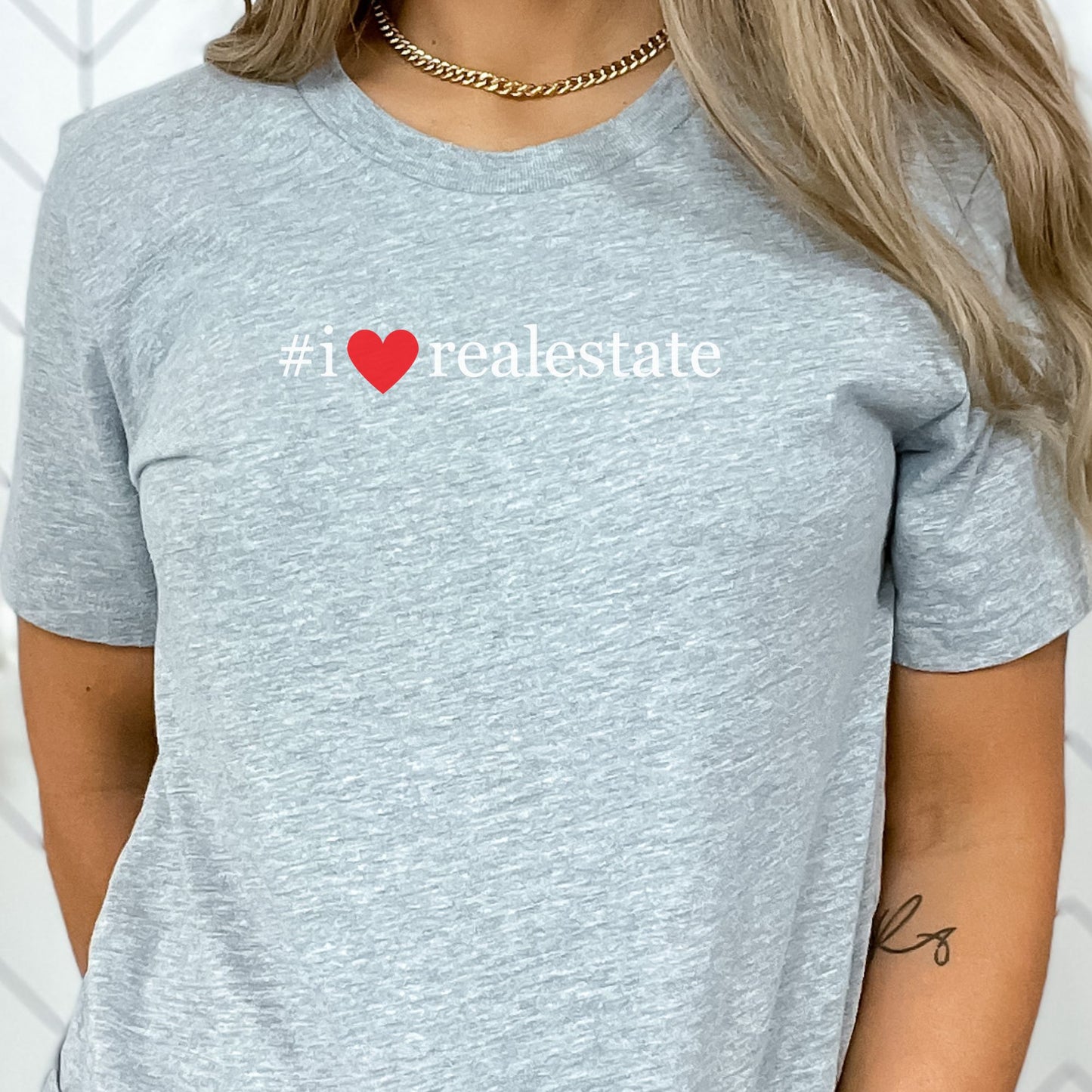 "I Love Real Estate" - Real Estate T-shirt