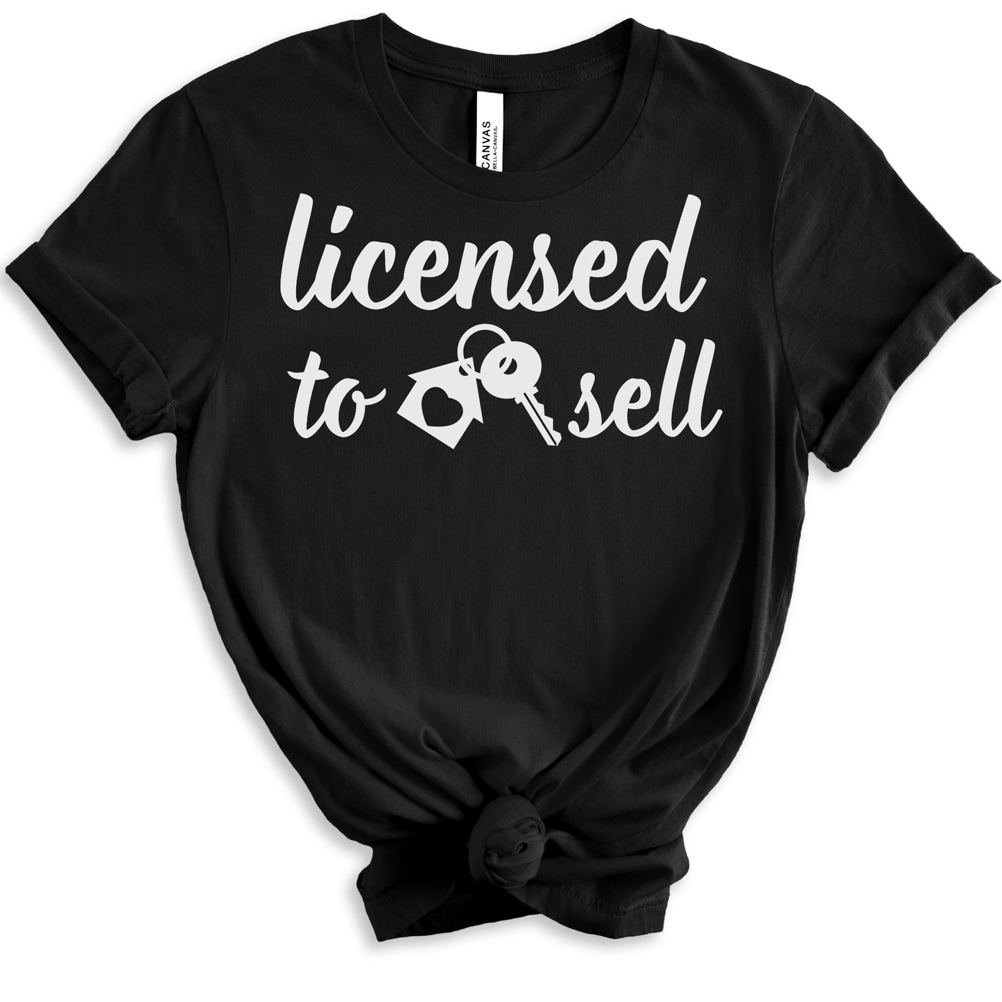 Licensed to sell - Real Estate T-shirt