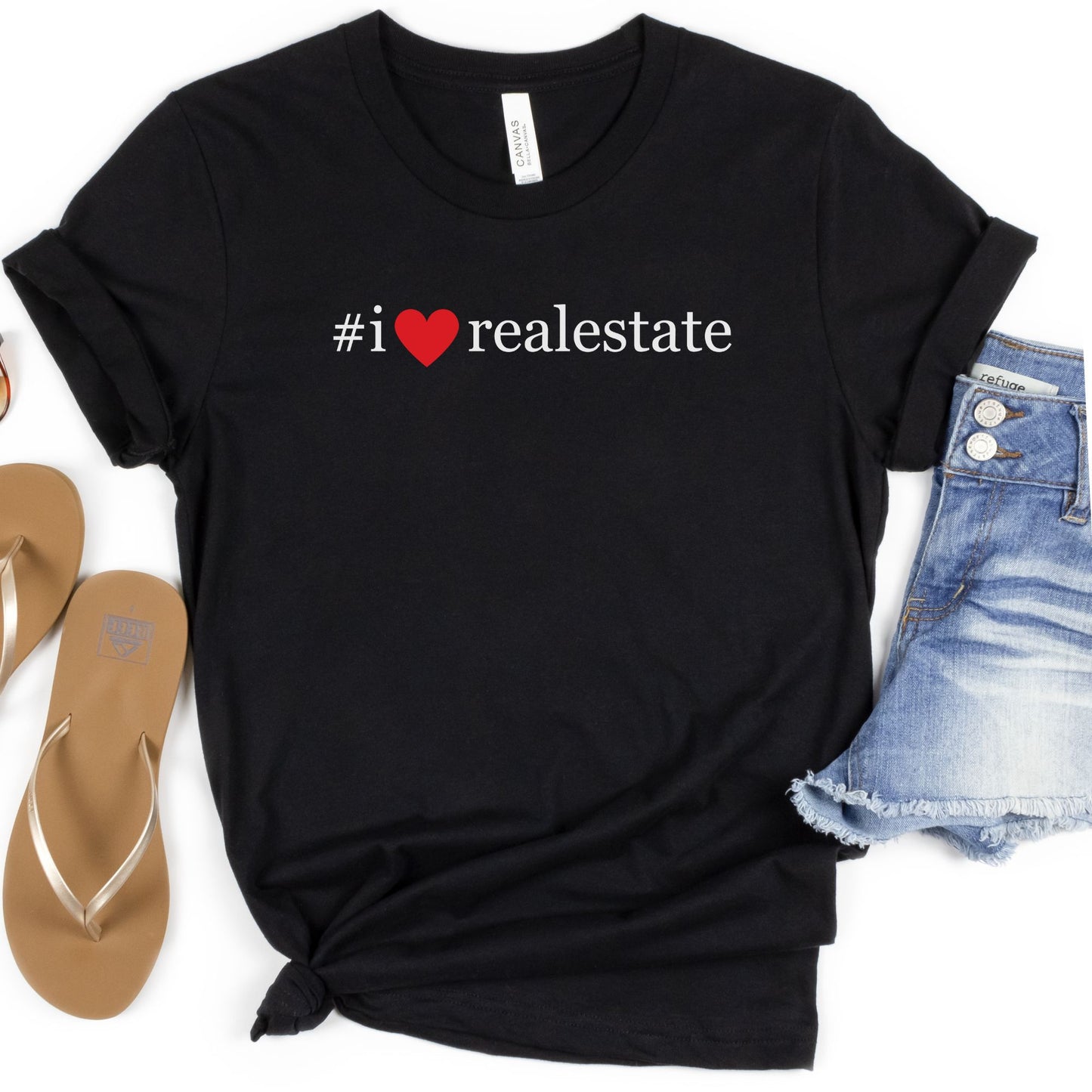 "I Love Real Estate" - Real Estate T-shirt