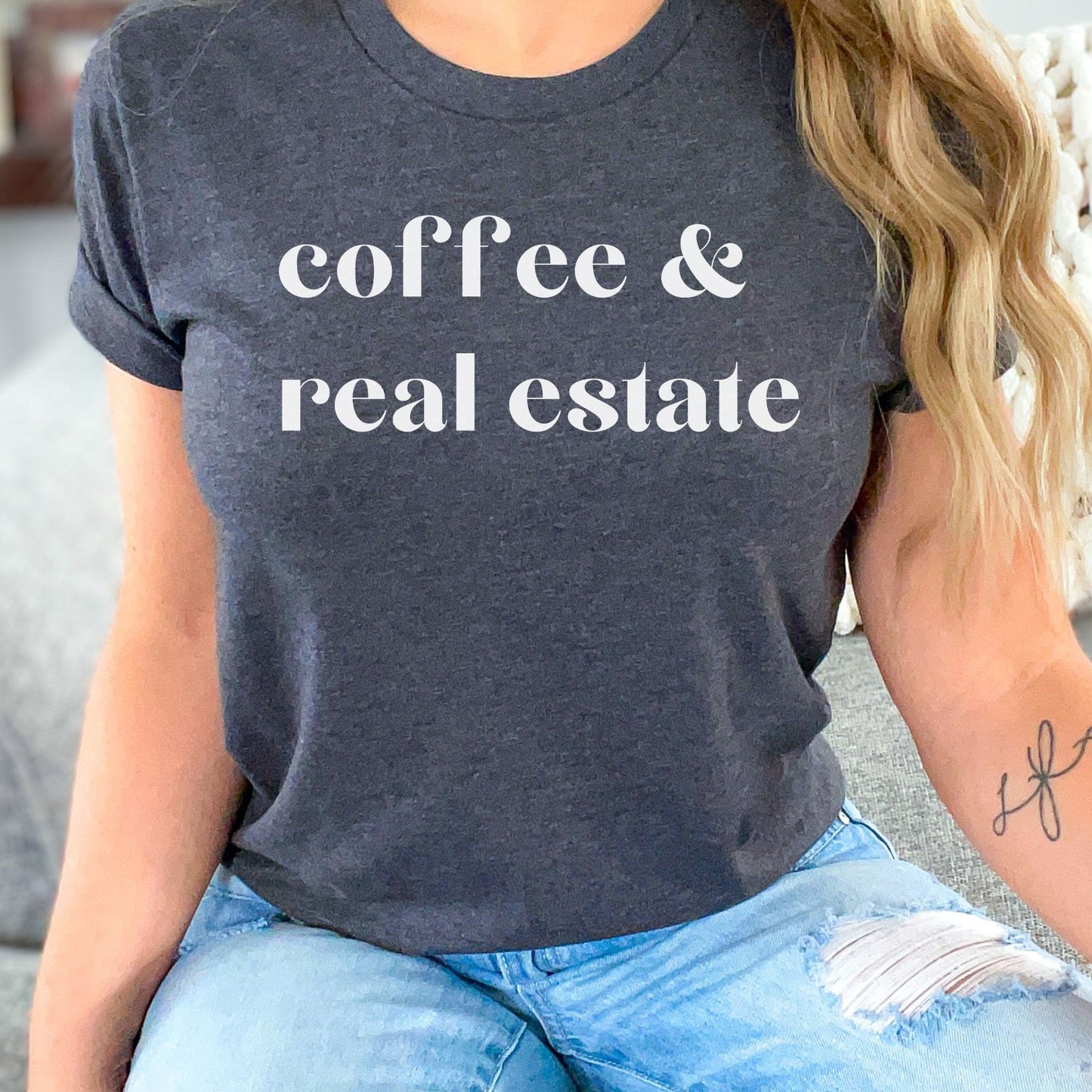 coffee & real estate - Real Estate T-shirt