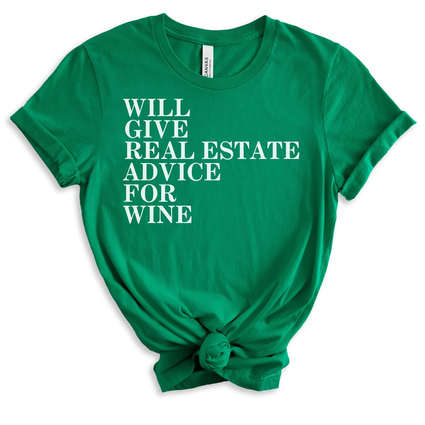 This Realtor Loves Wine and Real Estate - Funny Real Estate T-shirt