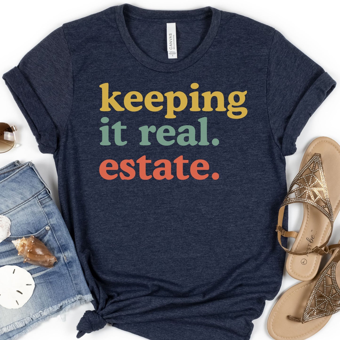 "Keeping it Real Estate" - Fun T-shirt for Real Estate Agent